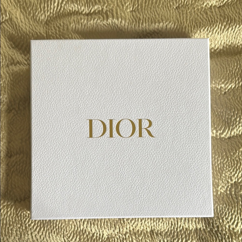 Dior White and Gold Box